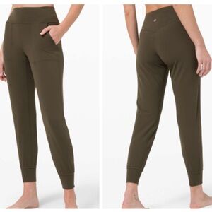 Lululemon Align Jogger 28" Dark Olive 🫒 *Nulu, size 2, NWOT.
